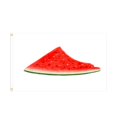 thumbnail image 1 of Drapeau Melon D\'eau 3X5 Ft Extérieur Été Fruit avec Tranche Noire Rouge Verte Rayée Texture la Plus Forte Plus Durable Couleur Drapeau avec Laiton Robuste Télescopique Mât de Drapeau 4 Pieds pour Arc-en-Ciel, 1 of 4