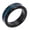 Black, variant on Men's Stainless Steel Spinner Rings for Stress Relief Comfort Fit Rotating Band for Focus Jewelry Gift Black Size 13