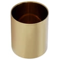 thumbnail image 5 of Elegant Gold Stainless Steel Multi-Functional Organizer for Desk, Makeup Brushes, and Office Supplies, Compact and Durable Design for Home or Office Use, 5 of 5