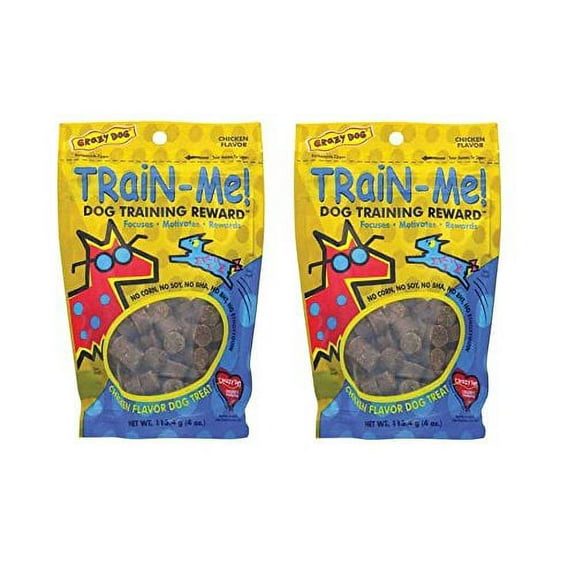 Dog Training Treats Chicken Flavor Treat Pack Teaching Reward Bulk Available (Two Packs)