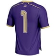 thumbnail image 3 of Men's GameDay Greats  Purple James Madison Dukes #1 Lightweight Lacrosse Jersey, 3 of 4
