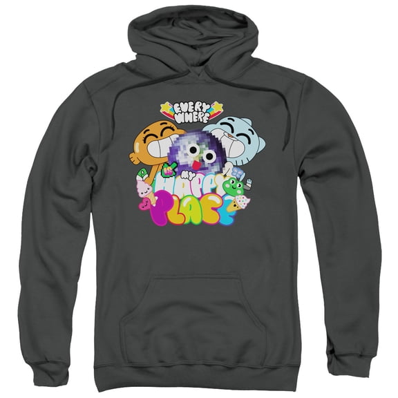 Amazing World Of Gumball - Happy Place - Pull-Over Hoodie - Medium