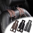 thumbnail image 3 of 2 Pack Car Hooks for Headrest, Car Seat Back Storage Hook for Headrest, Multifunctional Car Bag Hook for Purses and Bags, Car Seat Back Storage Hook Accessories (Gray), 3 of 9