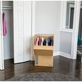 thumbnail image 2 of Bankers Box SmoothMove Wardrobe Moving Boxes, Tall, 24 x 24 x 40 Inches, 3 Pack (7711001), 2 of 8