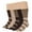 Light Beige, Beige, Khaki, Brown, Dark Brown (A69), variant on 7BigStars Kingdom Men's Diabetic Seamless Crew Socks - 5 Pack Large - Stripe Pattern - Sock Size 10-13 Shoe Size 9-12 Burgundy, Dark Navy, Olive Green, Light Beige