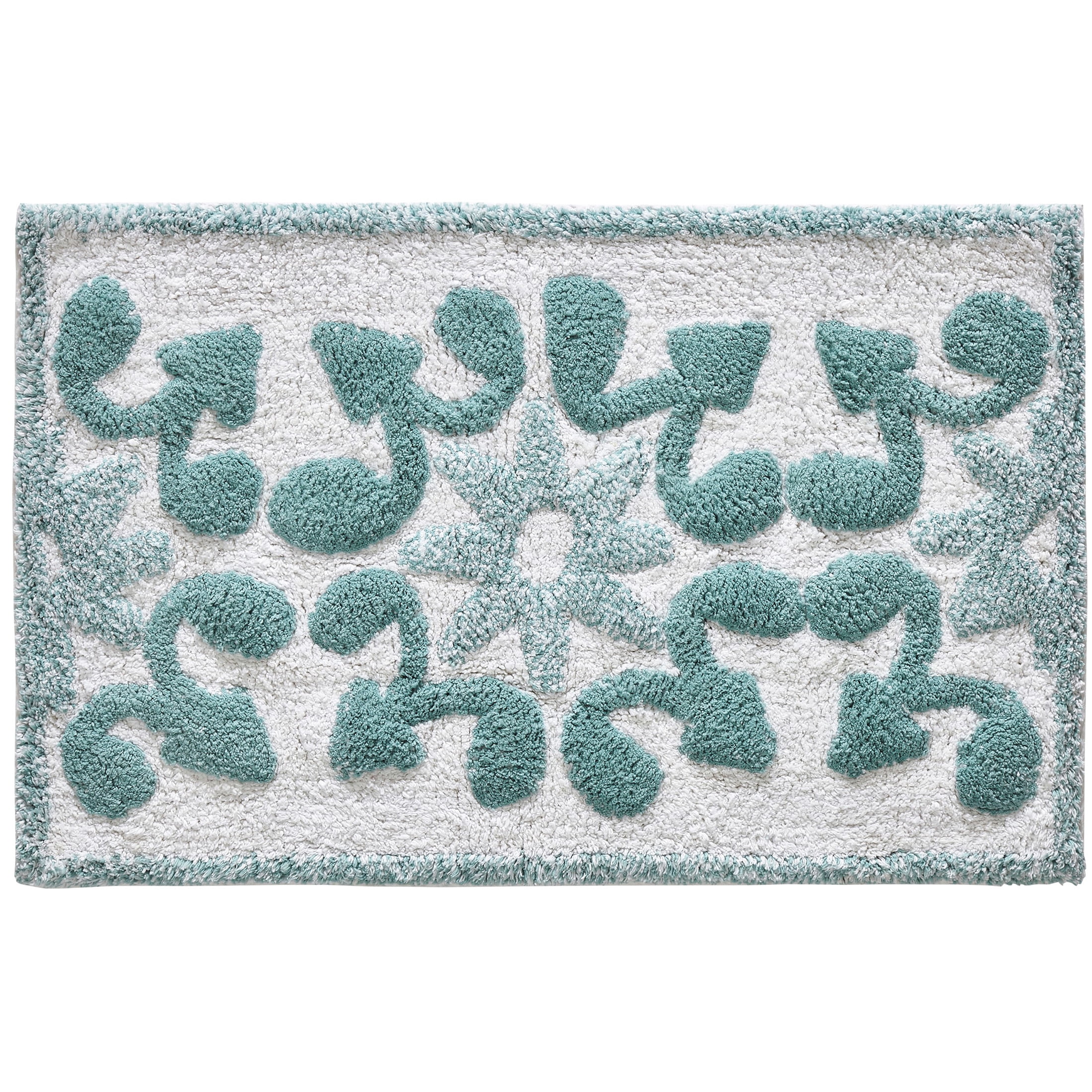 Better Homes & Gardens Medallion Aquifer Cotton Bath Rug Set, 2-Piece