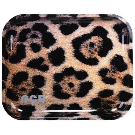 Ocb Rolling Papers - OCB Metal Rolling Tray - Jaguar / Large (14