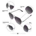 thumbnail image 2 of Lentes de Sol Tommy Hilfiger Mujer X60086 Plateado 100% UV, 2 of 5