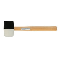 Hyper Tough Double Headed Rubber Mallet, Non-Marring Hammer