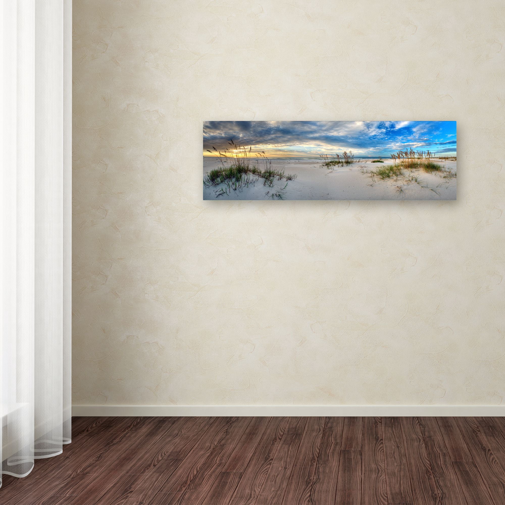 Trademark Fine Art 'Beach Landscape' Canvas Art by Doug Cavanah