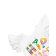 thumbnail image 3 of Honganda Girl?s 3Pcs Clothes Set, Short Sleeve Tops with Skirt and Headband, 3 of 8