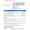 thumbnail image 2 of Gear To Cooler Power Steering Return Hose - Compatible with 2010 - 2017 Mercedes-Benz Sprinter 3500 RWD 2011 2012 2013 2014 2015 2016, 2 of 2
