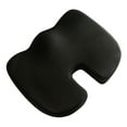 thumbnail image 1 of Cojín de asiento de espuma viscoelástica Malla de rebote lento Suave Cómodo para oficina Coche Paciente con hemorroides Mujer embarazada, 1 of 5