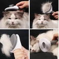 thumbnail image 6 of Pet Grooming Brush with Release Button, Dog and Cat Brush for Shedding and Detangling, TIKA, 6 of 9