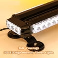thumbnail image 5 of Emergency Light Bar for Heavy Duty Magnetic Bases, Magnetic Strobe Beacon Lights with Selectable Flash Patterns, Rooftop Safety Flashing for Tow Trucks Snow Plows Construction Vehicles, 5 of 5