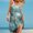 Mint Green, variant on Blmnix Women's Nightgown Short Nightgowns Baby Doll Chemises Bamboo Nightgown Chemise Short Sleeveless Green Crew Neck Moomoo Nightgowns for Women