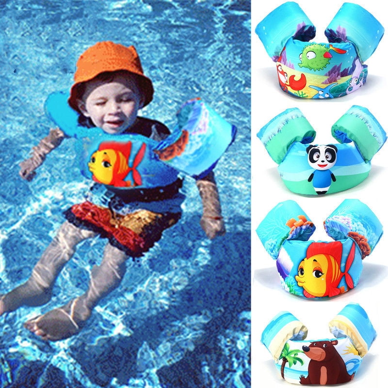 Life Jacket Child Kids Safety Swimming Inflatable Floating