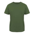 thumbnail image 1 of Playera George para Hombre, Manga Corta Cuello Redondo Diseño Básico Verde Militar Talla CH, 1 of 2