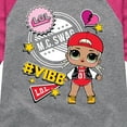 thumbnail image 3 of LOL Surprise! Dolls - M.C. Swag Vibe - School Doll - Toddler & Youth Girls Raglan Graphic T-Shirt, 3 of 4