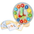 thumbnail image 3 of Kids Clock Learning Toy Kids Number Cognitive Toy Kids Clock Toy Educational Toy, 3 of 9
