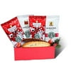 Coffee and Biscotti Gift Box with Starbucks Christmas Blend
