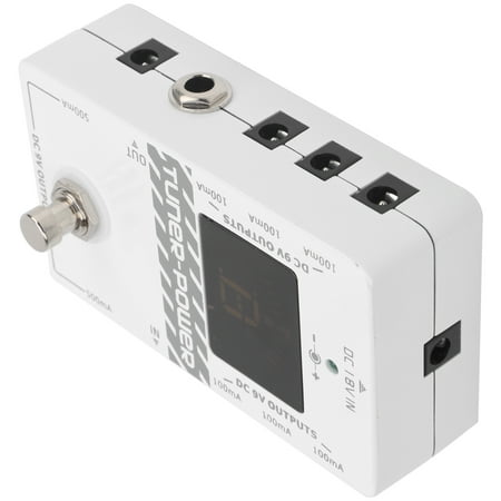 Tuner Pedal, Tuner And Effect Power 2-In-1 Tuner Power Supply 4 Led ...