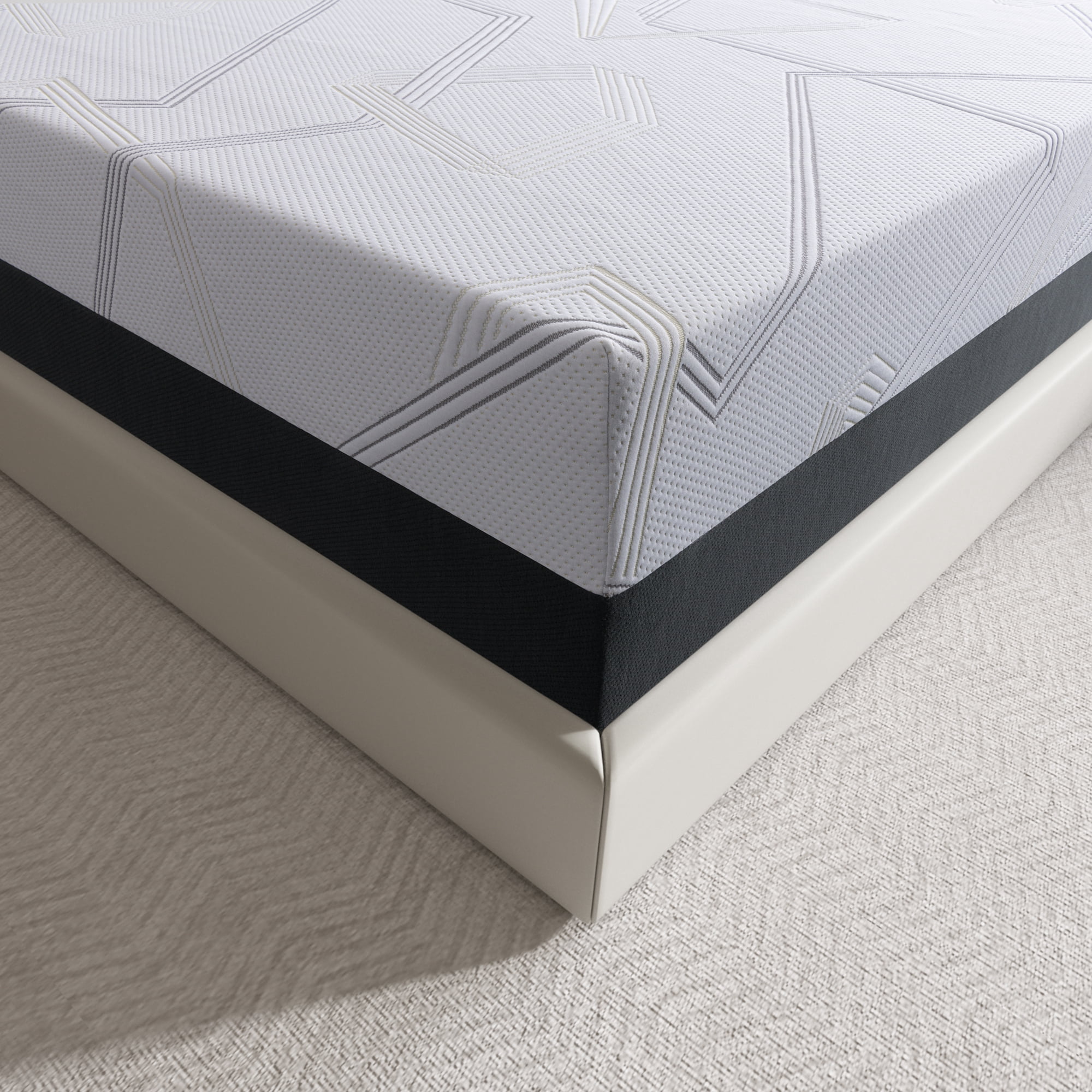 Full Size Mattress, ZETDIY 10" Medium Gel Memory Foam Mattress in a Box，Full Mattress
