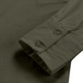 thumbnail image 2 of Womens Basic Shirts Lapel Solid Color Loose Fit Long Sleeves Workout Shirts Tops, 2 of 8