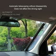 thumbnail image 1 of 2pcs Car Sunshade Curtain Retractable Front/Back Windshield Sun Block Cover Windscreen Sunscreen Cars Accessories Gray 50*125, 1 of 9