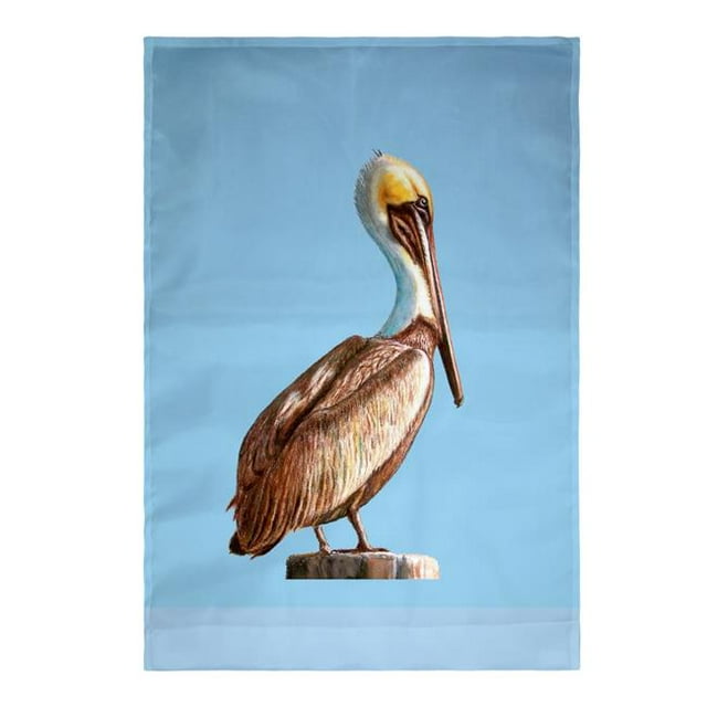 Betsy Drake FL035G Drapeau Pélican 28 x 40 Po