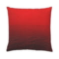 thumbnail image 1 of Ahgly Company Color Focus Red Outdoor Throw Pillow, 18 inch by 18 inch, 1 of 5