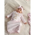 thumbnail image 2 of Gerber Baby Girl Gowns, 3-Pack (0/6 Months), 2 of 8