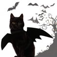 thumbnail image 1 of OULII Funny Dog Costumes Bat Wings Design Felt 1Set Pet  Outfit, 1 of 4