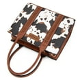 thumbnail image 3 of Wrangler 3Pcs Handbags Set Tote Bag & Medium Crossbody Purse & Wallet, Cow-Brown, 3 of 8
