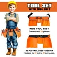 thumbnail image 6 of TOY Life Kids Tool Set with Kids Tool Belt, Toddler Tool Set with Electric Toy Drill, Construction Tool Set for Kids Halloween Pretend Play Tools, Toy Tools for Kids Ages 3 4 5 6 7 Years Old, 6 of 8