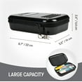 thumbnail image 5 of ZIPIT Lock Pencil Case | Lockable Tin Box | Large Capacity Black Pencil Box, 5 of 7