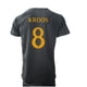 thumbnail image 1 of Kroos 8 R Madrid 2024 Negro  Talla M, 1 of 1