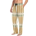 thumbnail image 5 of Simple Carrots Men's Lightweight Pajama Bottoms Stretch Elastic Waist Side Pockets Spring Fall, 5 of 7