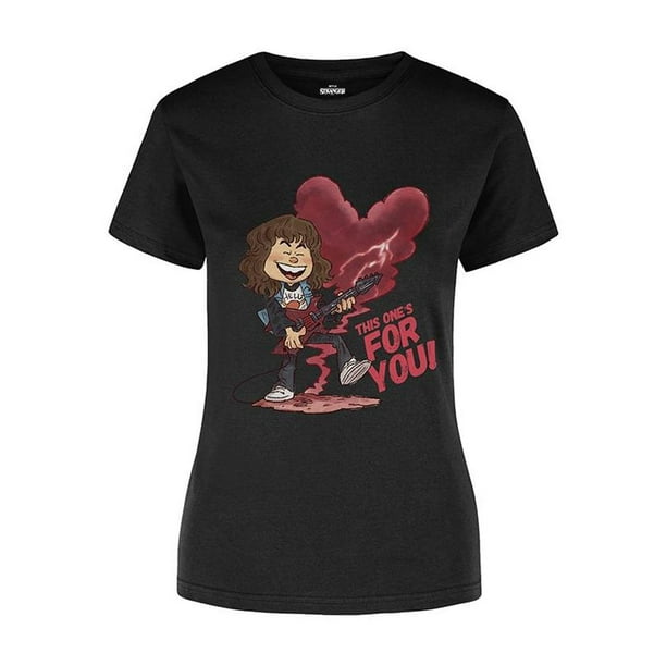 Playera Fan Army Stranger Things Talla M Eddie Negro