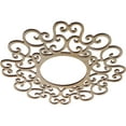 thumbnail image 2 of Ekena Millwork 18"OD x 6 7/8"ID x 3/8"T Reims Wood Fretwork Pierced Ceiling Medallion, Hickory, 2 of 3