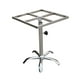 thumbnail image 4 of Estante giratorio para pintura, soporte para pintura, mesa giratoria estable, mesa de pintura en de acero inoxidable móvil con ruedas para embalaje de productos Cuadrado 600 mm x 600 mm, 4 of 10