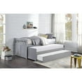 thumbnail image 7 of Lexicon Orion 81.5" Transitional Wood Twin/Twin Bed with Twin Trundle in Gray, 7 of 7