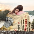 thumbnail image 3 of Christmas Wife Gifts, Wedding Anniversary Romantic Gift for Wife/Her/Women, Wife Gifts for Christmas from Husband, Birthday Gifts for Wife, Xmas Gifts for Wife, to My Wife Throw Blanket 60 x 50 inch, 3 of 5