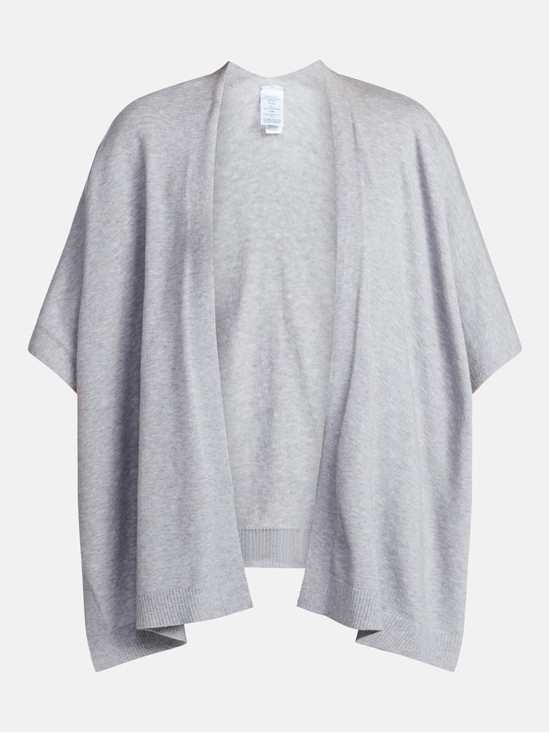 Time and Tru Women's and Women's Plus Open Front Knit Wrap
