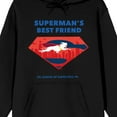 thumbnail image 2 of Superman's Best Friend Krypto Men's Black Graphic Hoodie-5XLB, 2 of 7