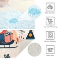 thumbnail image 3 of Yayeee Bath Rug for Bathroom Floor Non Slip Contour Fluffy Soft Absorbent Mat, 20"x24", Beige Christmas Santa, 3 of 7