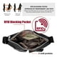 thumbnail image 4 of Bandolera SUKRY de nylon para mujer impermeable negra, 4 of 7