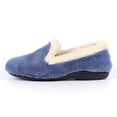 thumbnail image 3 of Lunar Womens Shake Faux Fur Trim Slippers, 3 of 6