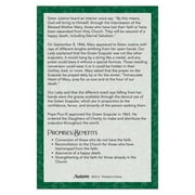 Cordless Green Scapular with Card