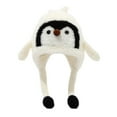 thumbnail image 5 of MAIHAN Baby Hats Winter Kids Hat With Ear Polar Animal Penguin Design Thermal Insulated Windproof Cold Weather Winter Hats for Kids,White, 5 of 5